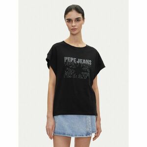 Pepe Jeans Póló Lira PL505996 Fekete Regular Fit kép