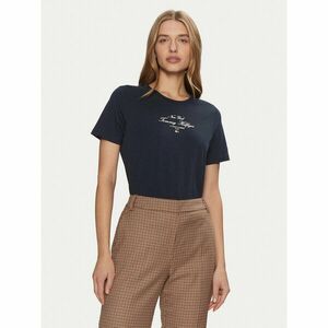 Tommy Hilfiger Póló WW0WW43895 Sötétkék Regular Fit kép