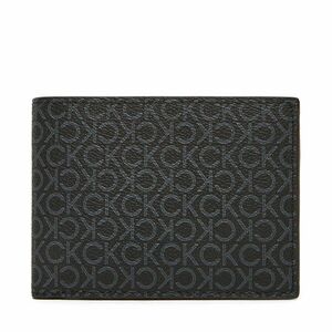 Férfi pénztárca Calvin Klein Ck Must Mono Comp Trifold W Coin LV04D1040G Fekete kép