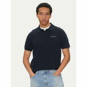 Tommy Jeans Pólóing Linear DM0DM20914 Sötétkék Regular Fit kép