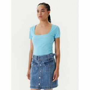 Morgan Póló 232-DLUBI Türkizkék Slim Fit kép