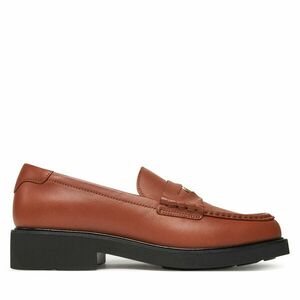 Lords Tommy Hilfiger Crest Squarish Toe Penny Loafer FW0FW08633 Barna kép