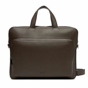 Laptoptáska Calvin Klein Micro Pebble Slim Briefcase 36 LV04D3012G Barna kép
