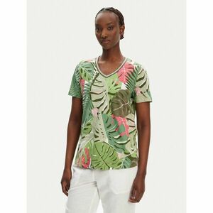 Olsen Póló 11105096 Zöld Regular Fit kép