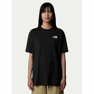 The North Face Póló Simple Dome NF0A87NQ Fekete Oversize kép
