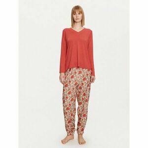 Selmark Pizsama Flores P6973 Narancssárga Regular Fit kép