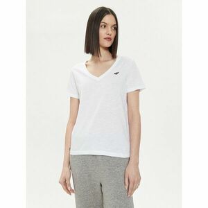 4F Póló 4FWSS24TTSHF1162 Fehér Regular Fit kép