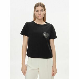 Liu Jo Póló VA4156 JS923 Fekete Relaxed Fit kép