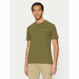 Calvin Klein Póló Micro Logo K10K109894 Zöld Regular Fit kép