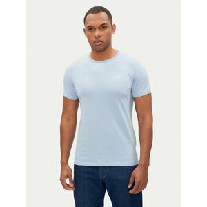 Pepe Jeans Póló Original Basic PM508212 Kék Slim Fit kép