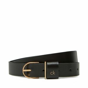 Női öv Calvin Klein Ck Metal Loop Round Buckle 25Mm LV04F7039G Fekete kép