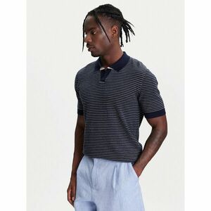 United Colors Of Benetton Pólóing 1094K301J Sötétkék Regular Fit kép
