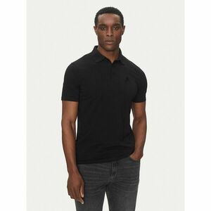KARL LAGERFELD Pólóing 745750 500221 Fekete Regular Fit kép