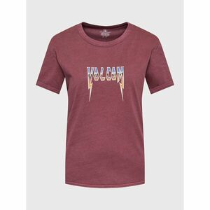 Volcom Póló Truly Ringer B3512307 Bordó Regular Fit kép