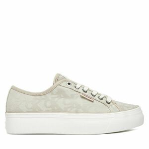 Sportcipők Calvin Klein Jeans Vulc Flatf Jacquard Aop YW0YW01965 Bézs kép