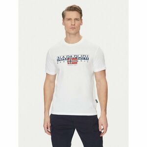 Napapijri Póló S-Aylmer NP0A4HTO Fehér Regular Fit kép