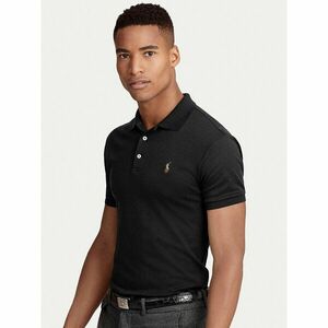 Polo Ralph Lauren Pólóing Ssl-Knt 710685514002 Fekete Slim Fit kép