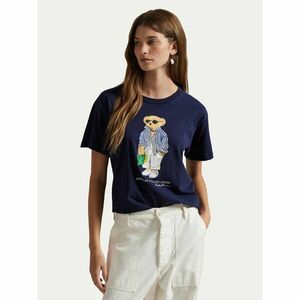 Polo Ralph Lauren Póló 211959112001 Sötétkék Straight Fit kép