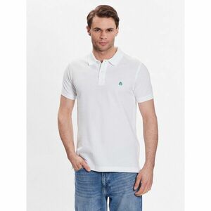 United Colors Of Benetton Pólóing 3089J3179 Fehér Regular Fit kép