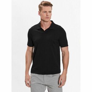Lindbergh Pólóing 30-404036 Fekete Slim Fit kép