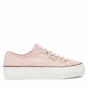 Teniszcipő Calvin Klein Jeans Vulc Flatform Ctn Logo Tag YW0YW01838 Rózsaszín kép