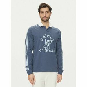 adidas Pólóing Rugby JD1090 Kék Regular Fit kép