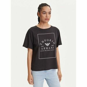 Emporio Armani Underwear Póló EW000553 AF10887 UC001 Fekete Loose Fit kép