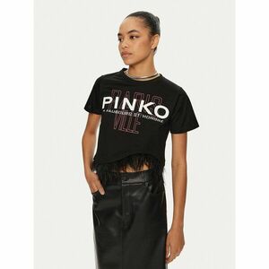 PINKO Póló Martignano 103130 A1LV Fekete Regular Fit kép