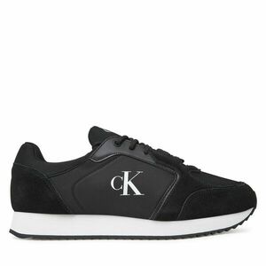 Sportcipők Calvin Klein Jeans Retro Runner Sock Lace Up Ny-Su YM0YM01326 Fekete kép