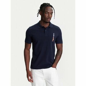 United Colors Of Benetton Pólóing 3089U302J Sötétkék Regular Fit kép
