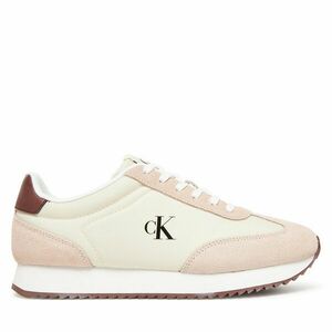 Sportcipők Calvin Klein Jeans Runner Laceup Mg Nylon Mix YW0YW01828 Ekru kép