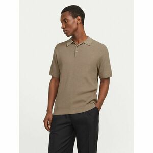 Jack&Jones Pólóing Cooper 12271483 Bézs Regular Fit kép
