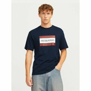 Jack&Jones Póló Fredeiksberg 12262492 Sötétkék Regular Fit kép