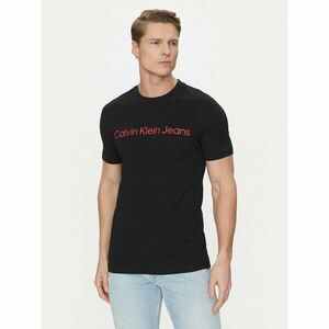 Calvin Klein Jeans Póló J30J322552 Fekete Slim Fit kép