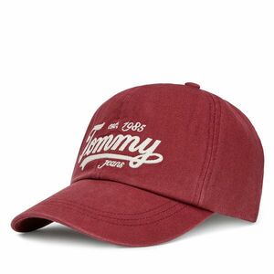 Baseball sapka Tommy Hilfiger Archive Script AM0AM13550 Piros kép