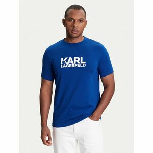 KARL LAGERFELD Póló 755087 553235 Kék Regular Fit kép