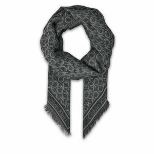 Kendő Calvin Klein Aop Monogram Jacquard LV04F8054G Fekete kép