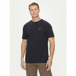 Napapijri Póló S-Badge NP0A4I3N Sötétkék Regular Fit kép
