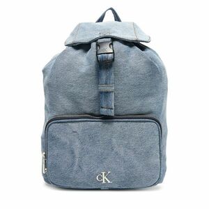 Hátizsák Calvin Klein Denim Luna Mini Flap Backpack LV04F3216G Kék kép