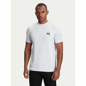KARL LAGERFELD Póló 755710 553224 Türkizkék Slim Fit kép