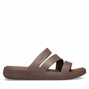 Papucs Crocs Getaway Strappy 209587 Barna kép
