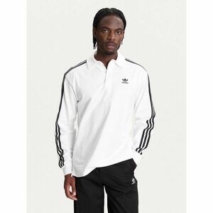 adidas Pólóing adicolor Rugby IZ2459 Fehér Regular Fit kép