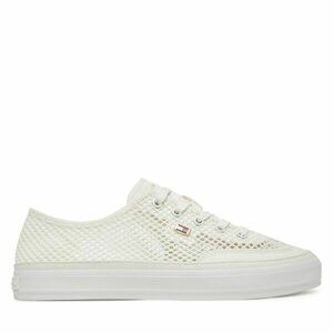 Sportcipők Tommy Hilfiger Th Open Mesh Vulc Sneaker FW0FW08684 Fehér kép