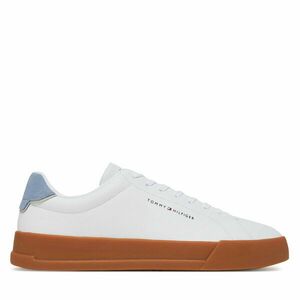 Sportcipők Tommy Hilfiger Th Court Lth Detail Ess FM0FM05367 Fehér kép