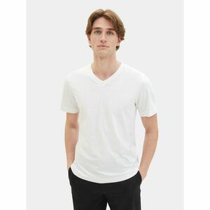 Tom Tailor 2 póló készlet 1037738 Fehér Regular Fit kép