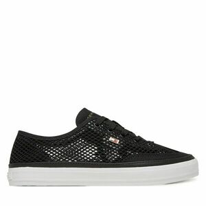 Sportcipők Tommy Hilfiger Th Open Mesh Vulc Sneaker FW0FW08684 Fekete kép