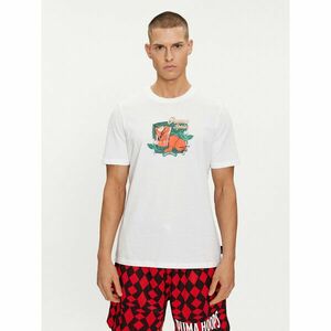 Puma Póló Graphics Spritz 625414 Fehér Regular Fit kép