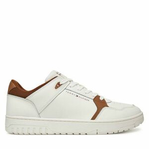 Sportcipők Tommy Hilfiger Basket Core Lite Lth Mix FM0FM05518 Ekru kép