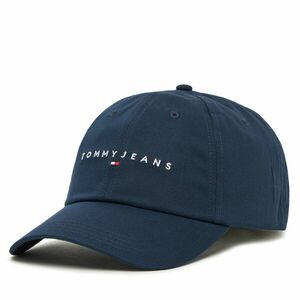 Baseball sapka Tommy Jeans Logo 6 Panel Cap AW0AW16868 Sötétkék kép