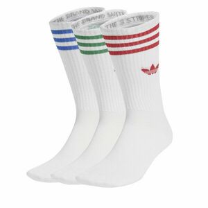 3 pár uniszex hosszú szárú zokni adidas High Crew JJ1984 Fehér kép